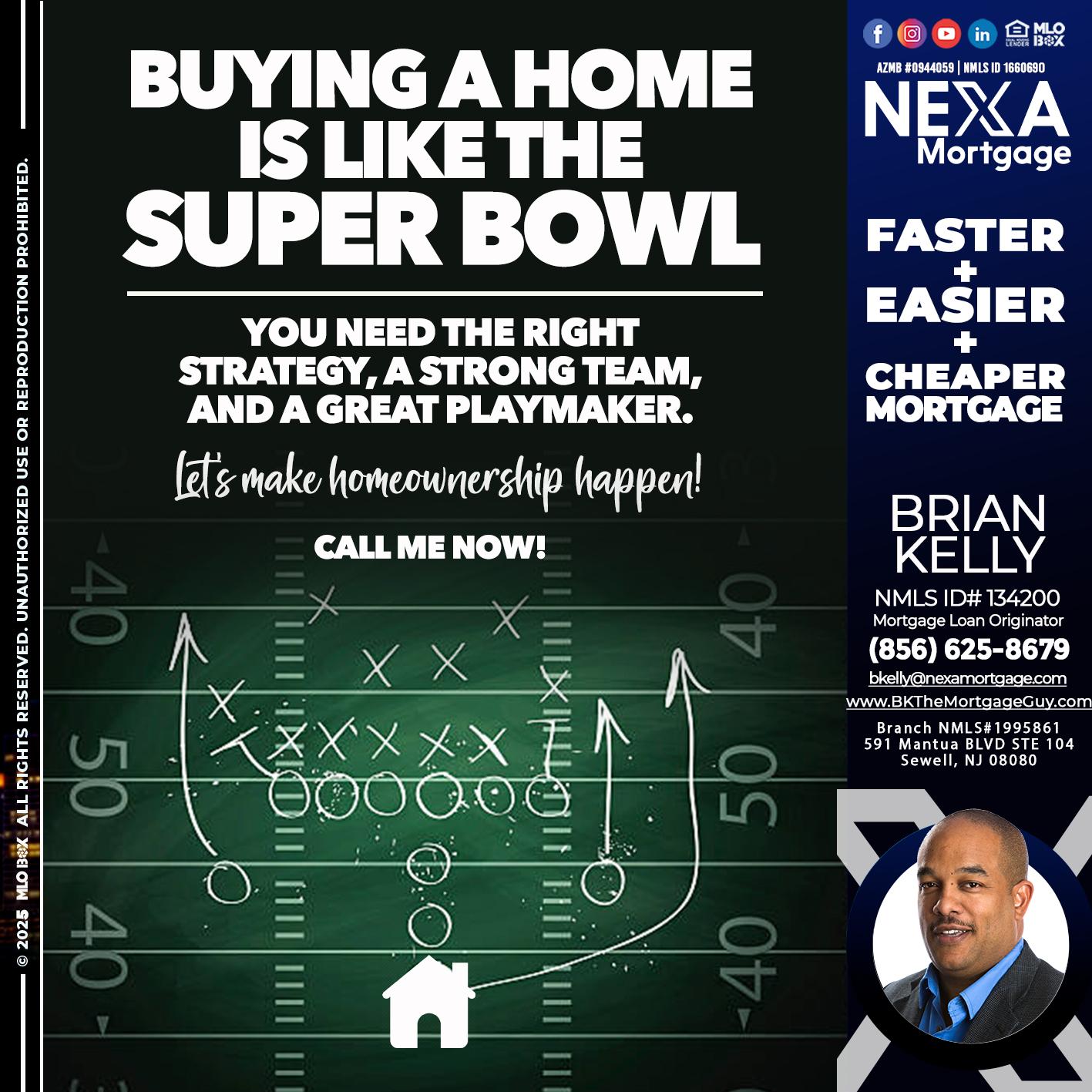 BUYING A HOME - Brian S. Kelly -Loan Officer