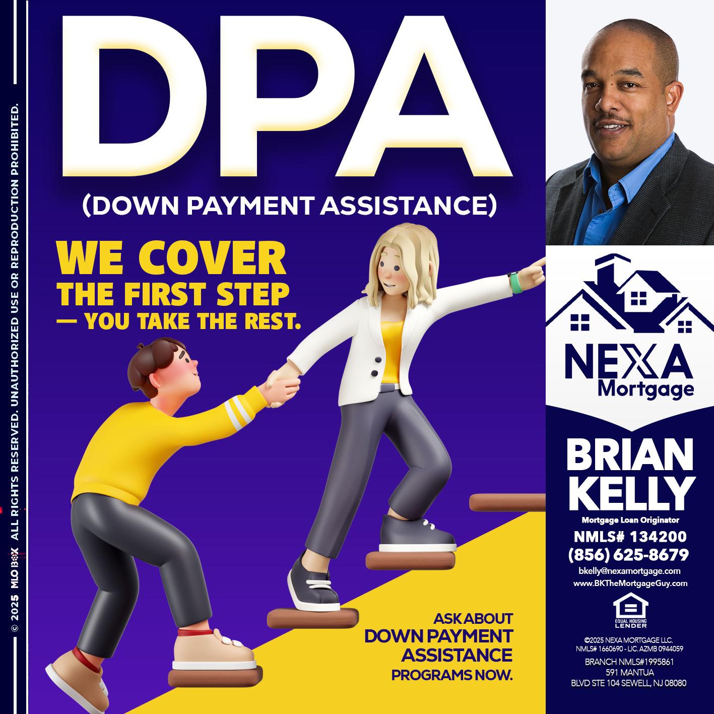 DPA LOANS - Brian S. Kelly -Loan Officer