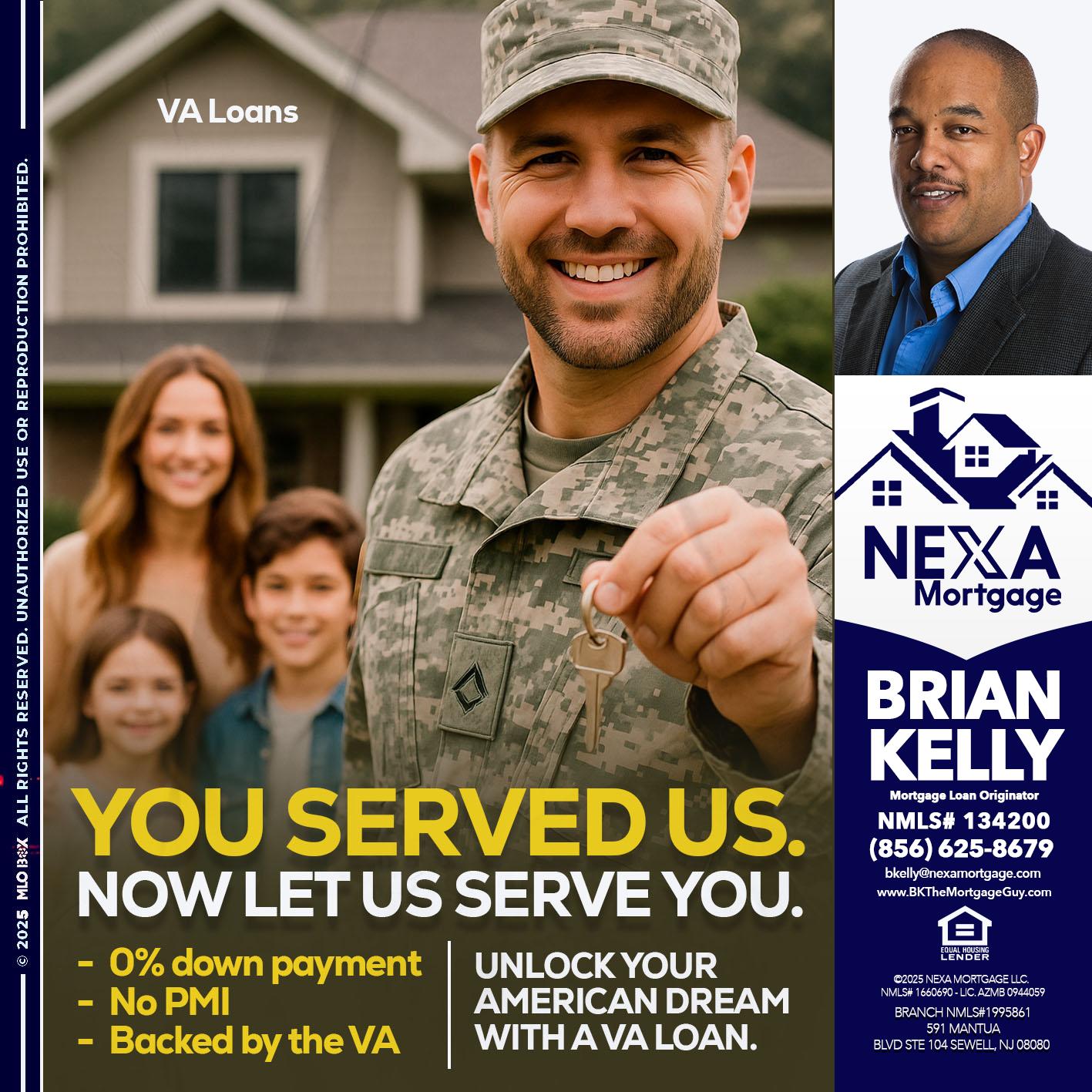 YOU DESERVED - Brian S. Kelly -Loan Officer