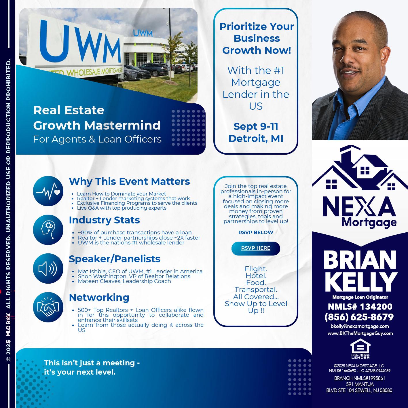 DETROIT TRIP - Brian S. Kelly -Loan Officer