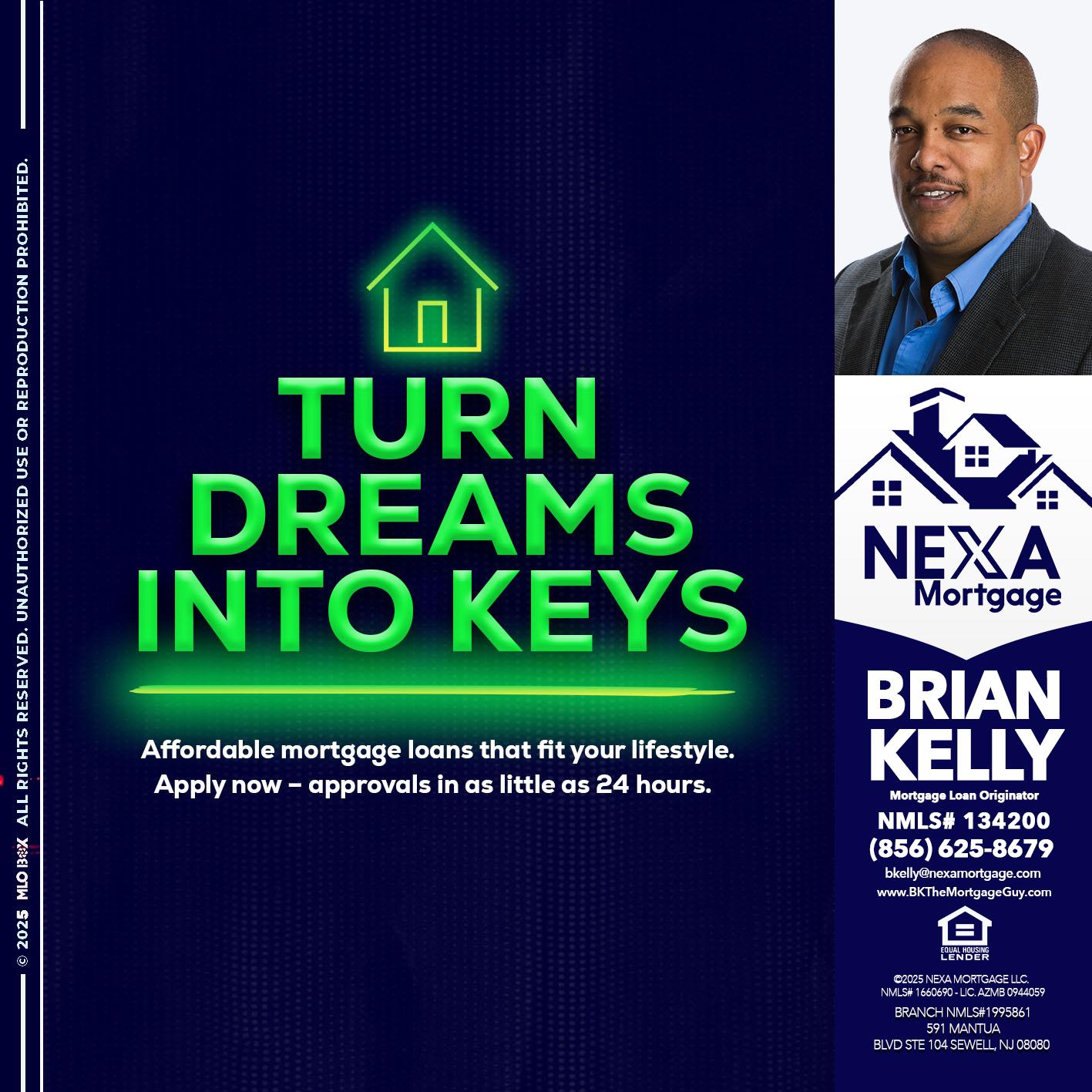 turn dreams - Brian S. Kelly -Loan Officer