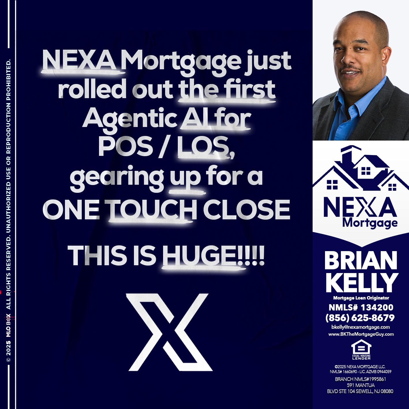 NEXA MORTGAGE - Brian S. Kelly -Loan Officer