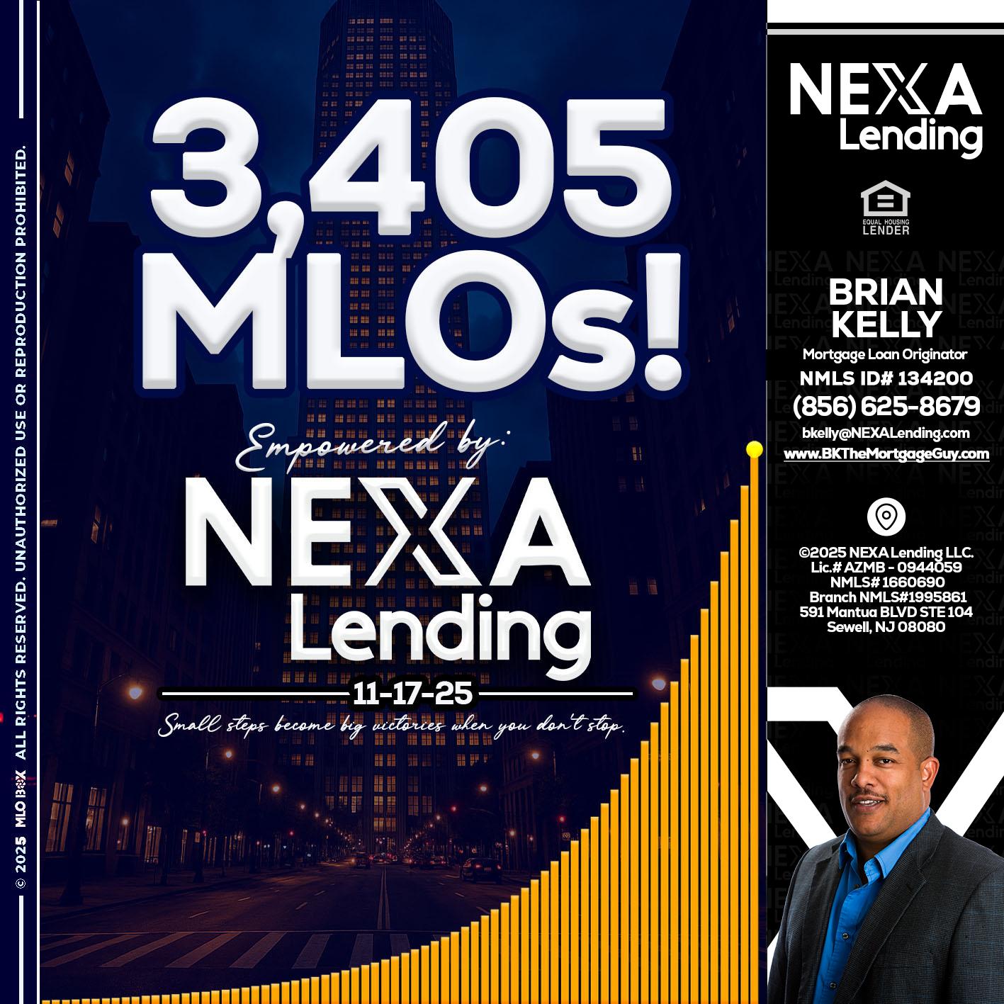 3405 MLOs - Brian S. Kelly -Loan Officer