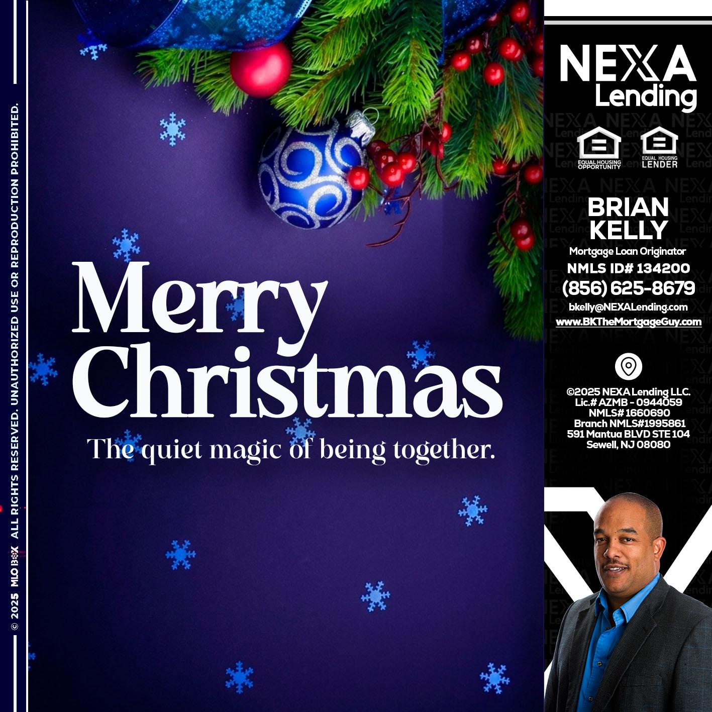 merry christmas - Brian S. Kelly -Loan Officer