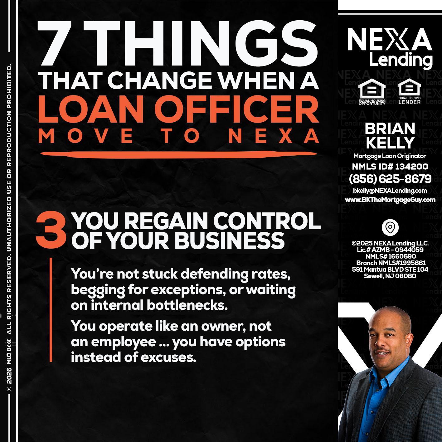 7 things (3) - Brian S. Kelly -Loan Officer