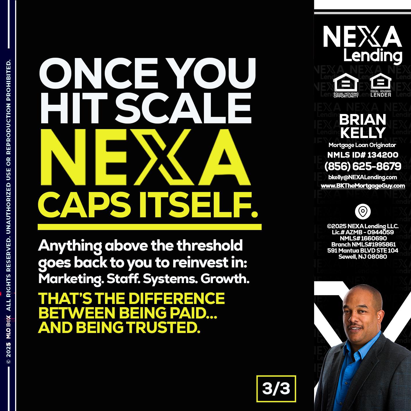 3 OF 3 - Brian S. Kelly -Loan Officer