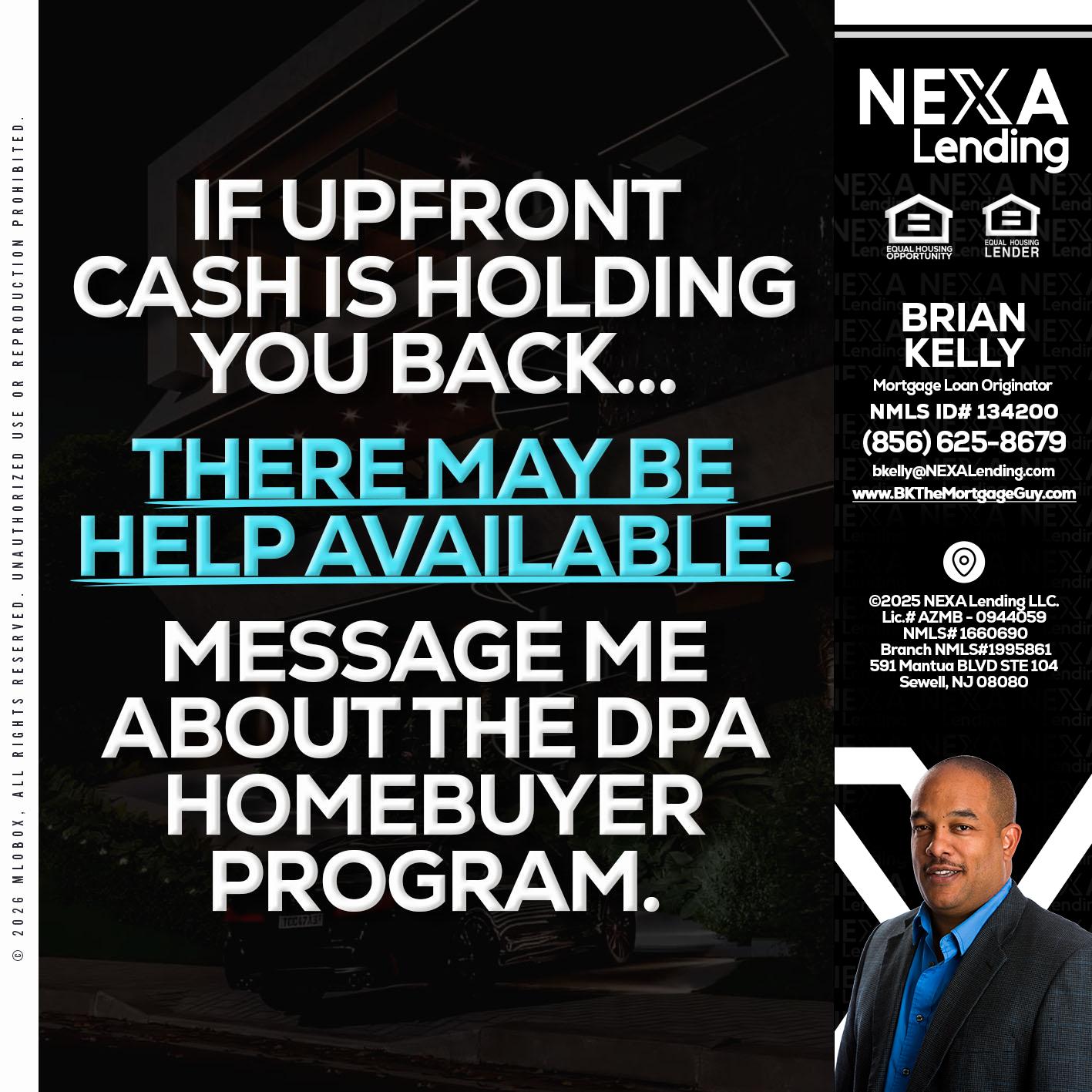 IF UPFRONT - Brian S. Kelly -Loan Officer