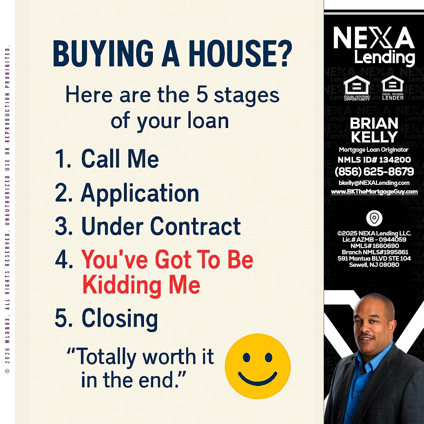 BUYING A HOUSE - Brian S. Kelly -Loan Officer
