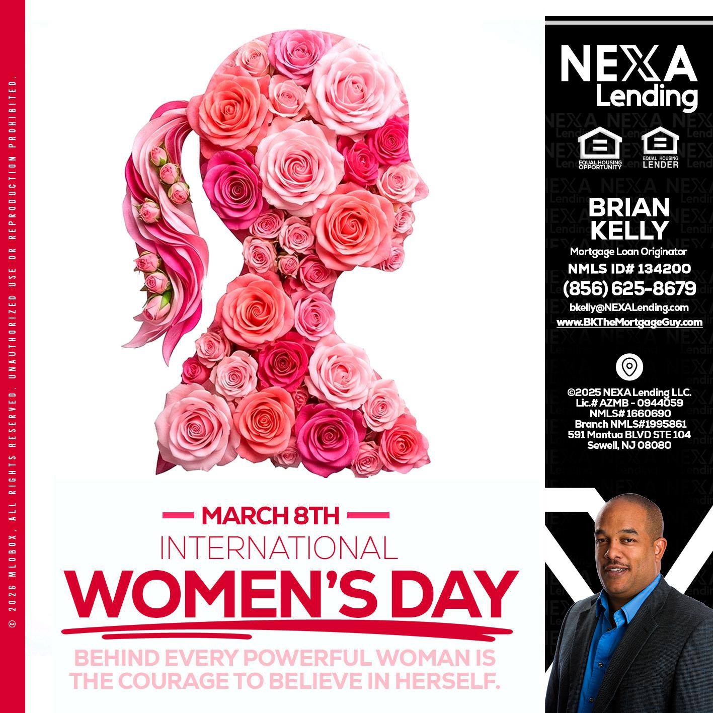 MARCH 8TH - Brian S. Kelly -Loan Officer