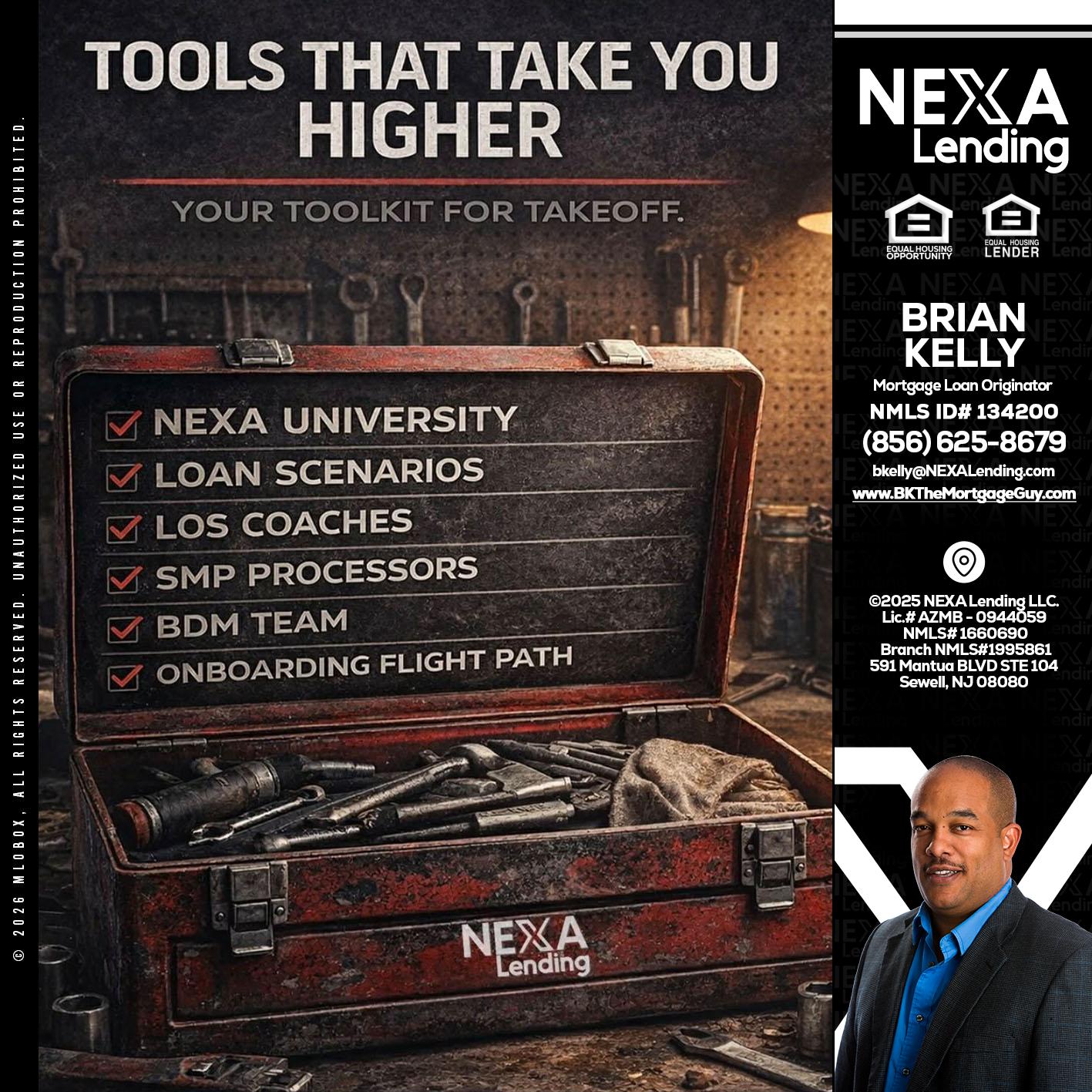 TOOLS THAT - Brian S. Kelly -Loan Officer