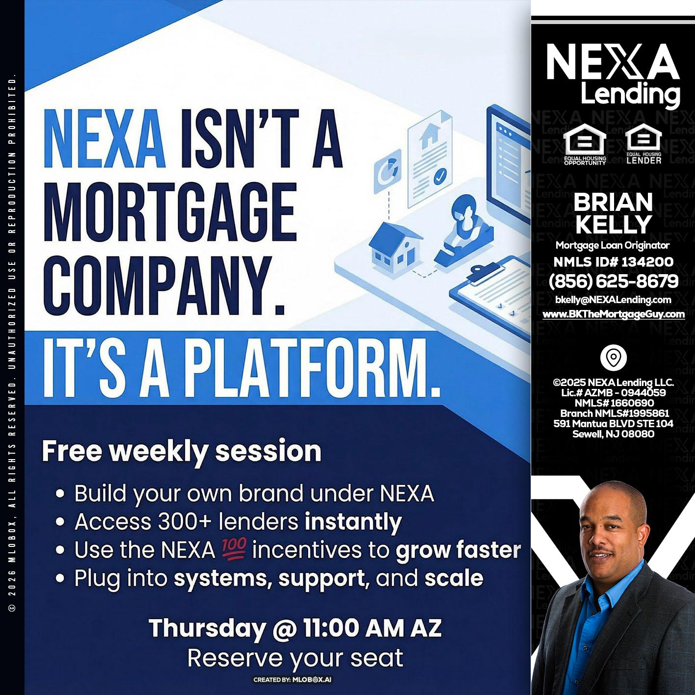 NEXA ISNT - Brian S. Kelly -Loan Officer