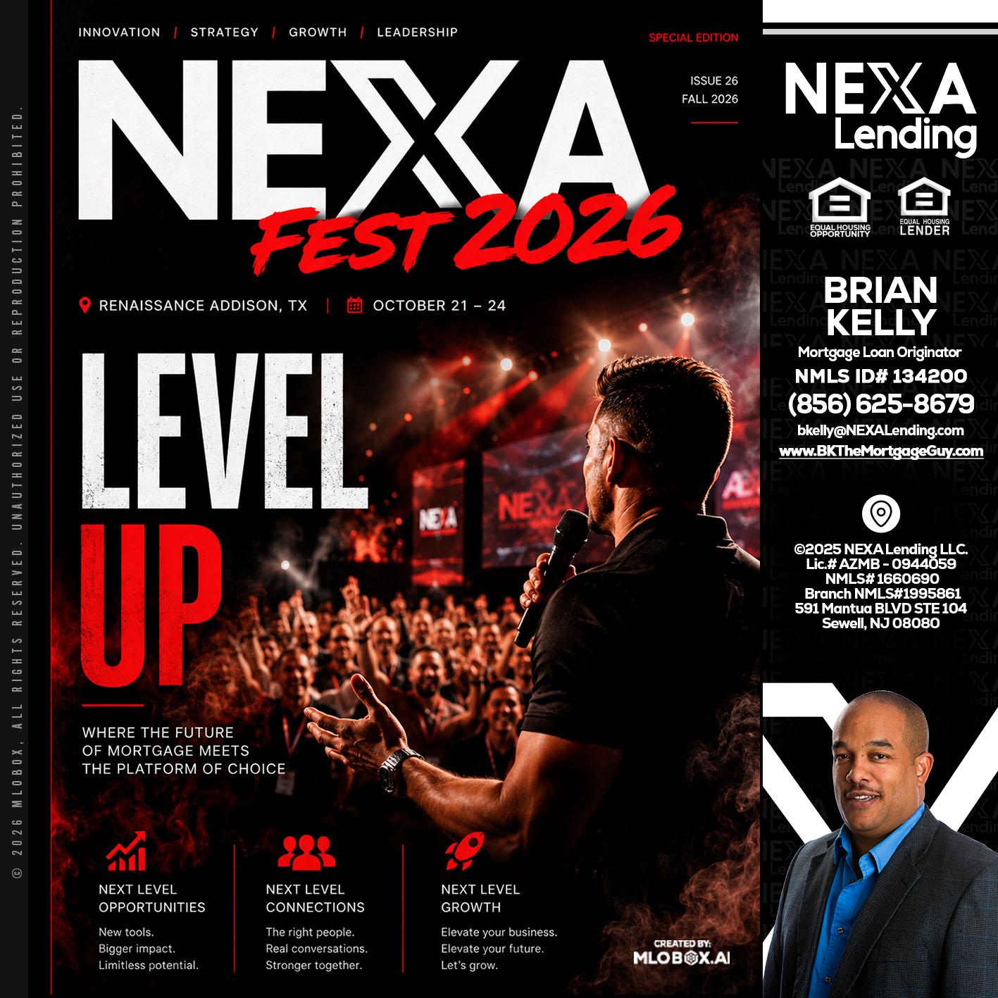 NEXA FEST 2026 - Brian S. Kelly -Loan Officer