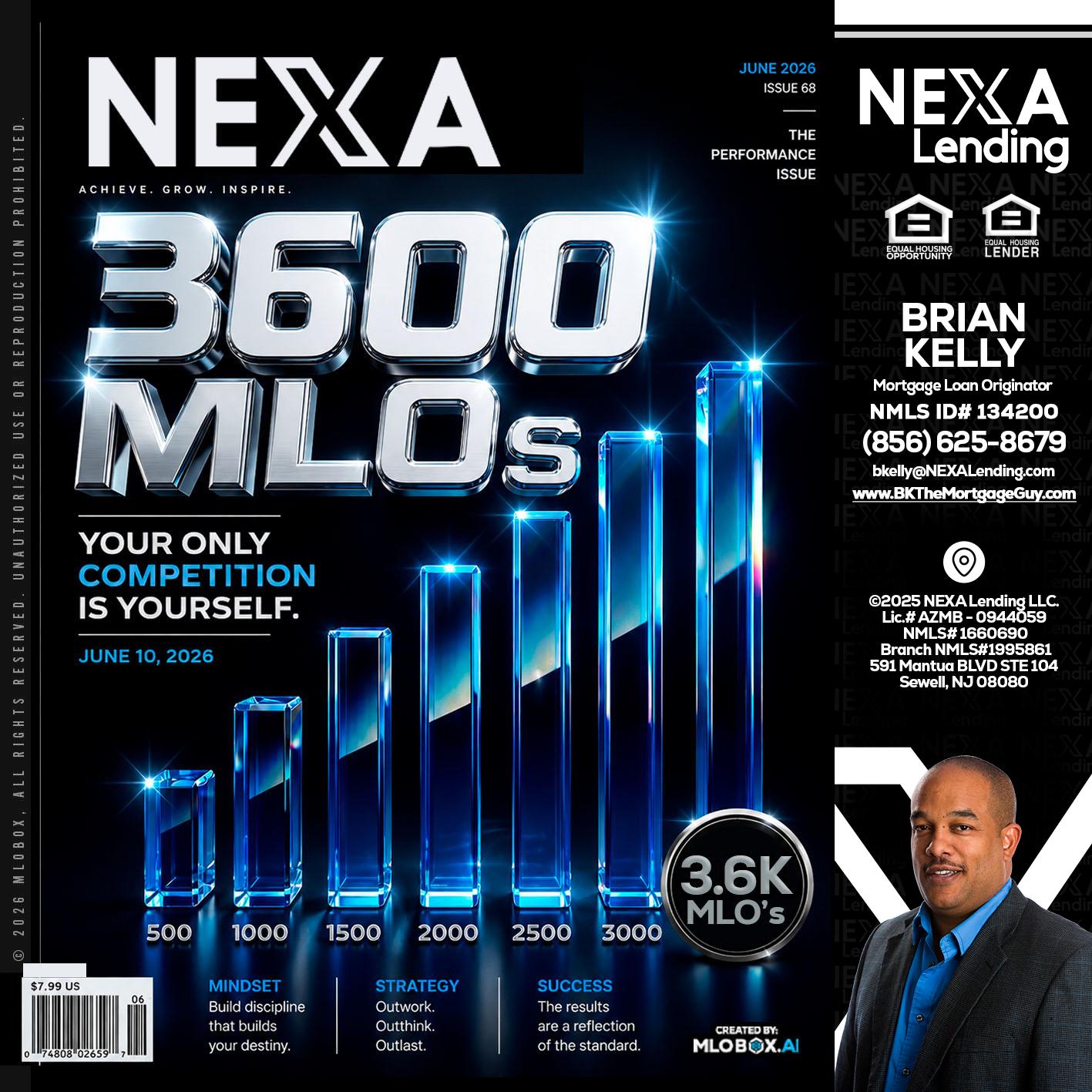 3600 MLOs - Brian S. Kelly -Loan Officer