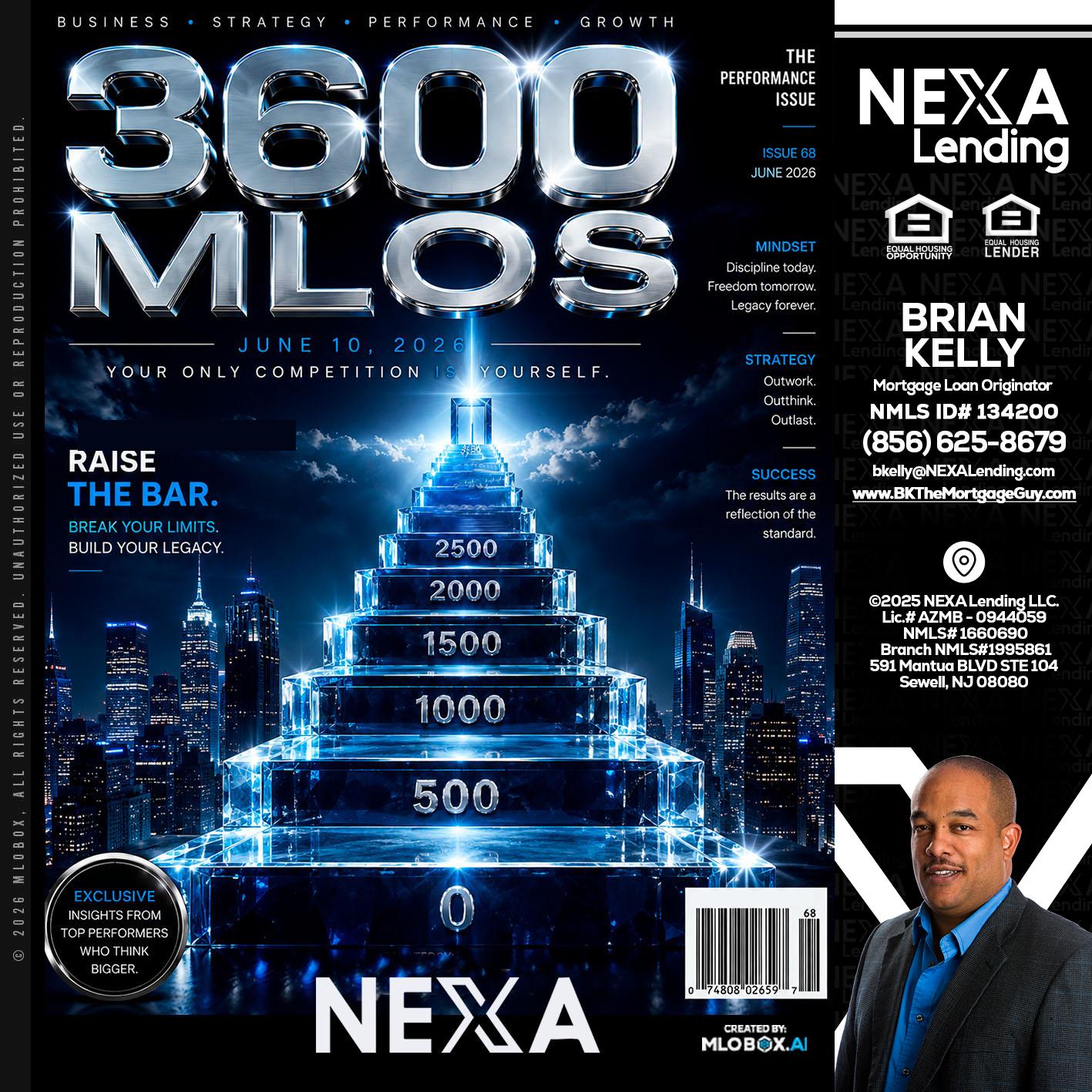 3600 MLOs - Brian S. Kelly -Loan Officer