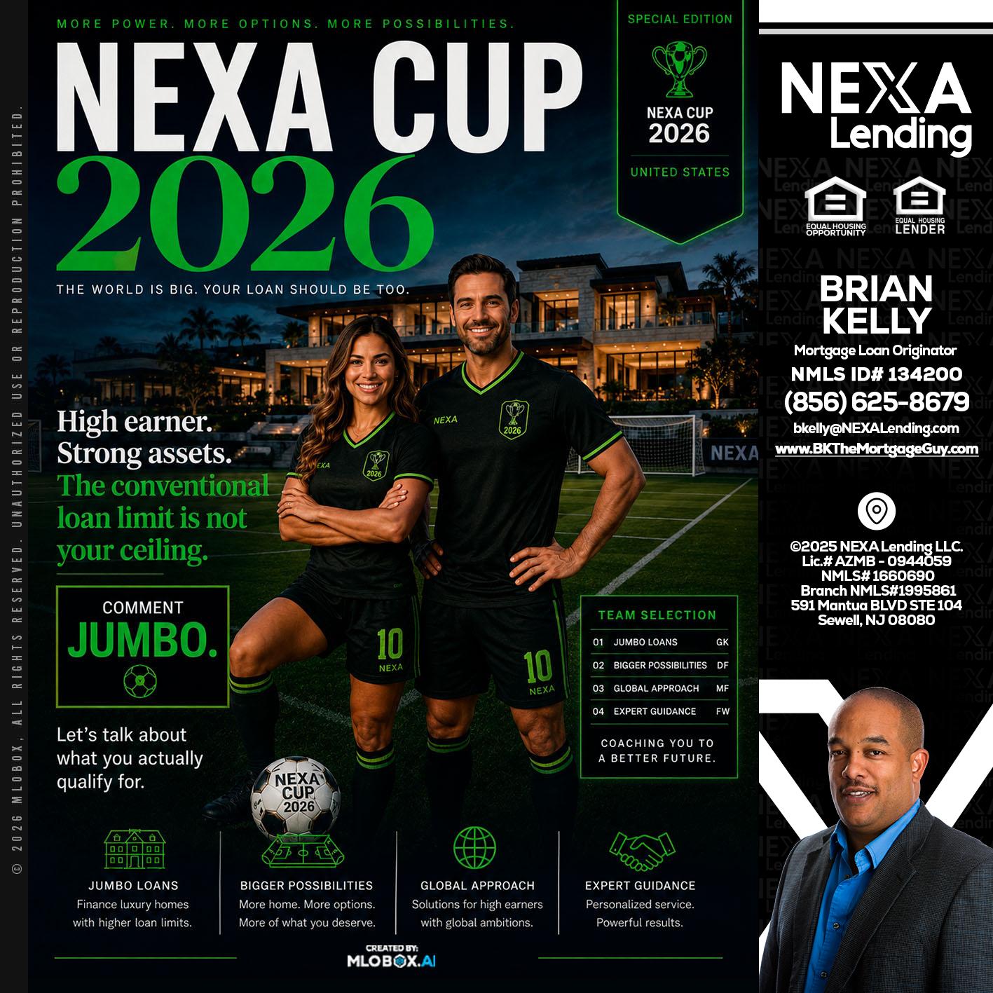 NEXA CUP 2026 - Brian S. Kelly -Loan Officer
