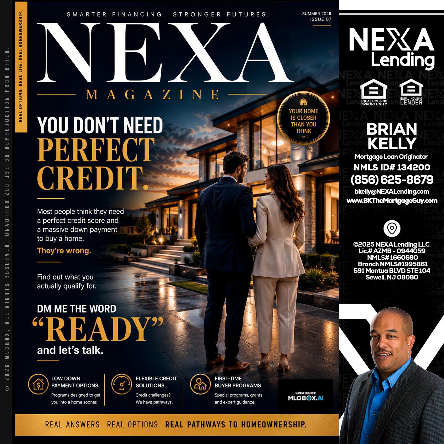 NEXA MAGAZINE - Brian S. Kelly -Loan Officer