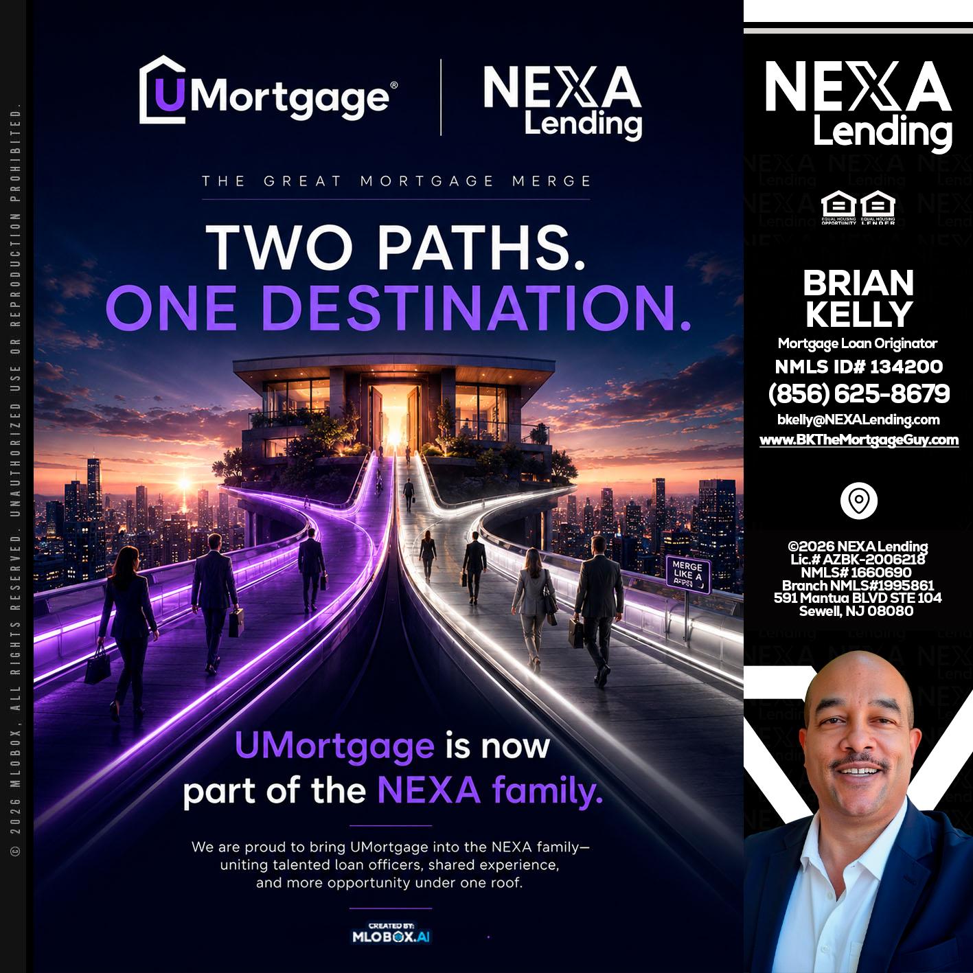 two path - Brian S. Kelly -Loan Officer