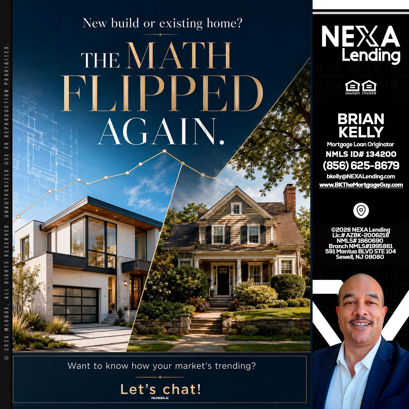 THE MATH FLIPED - Brian S. Kelly -Loan Officer