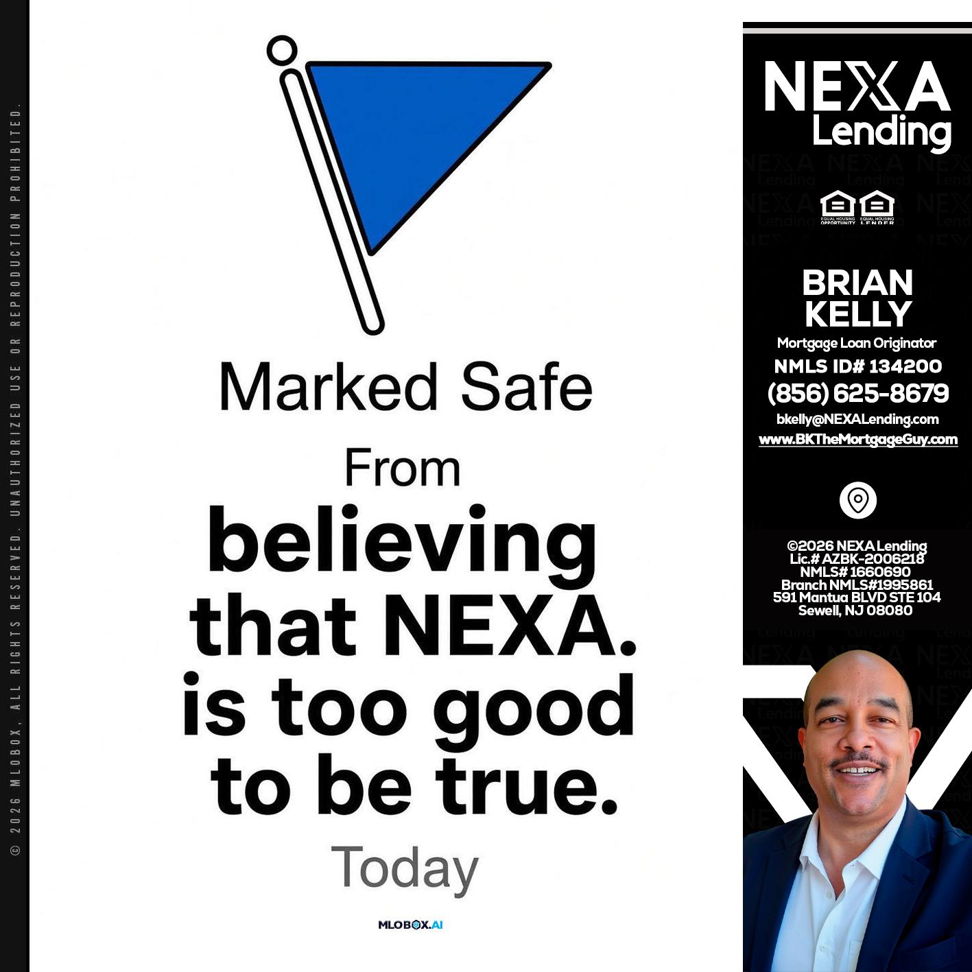 MARKED SAFE - Brian S. Kelly -Loan Officer